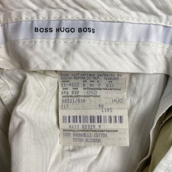 Hugo Boss Dr Hook Wool Dress Pants, Slacks Men's 34X30 Borgosesia Egypt‎ Cotton - Picture 8 of 12